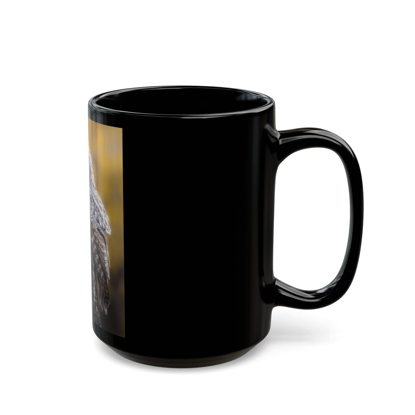 THOUGHTFUL 15oz Black Mug