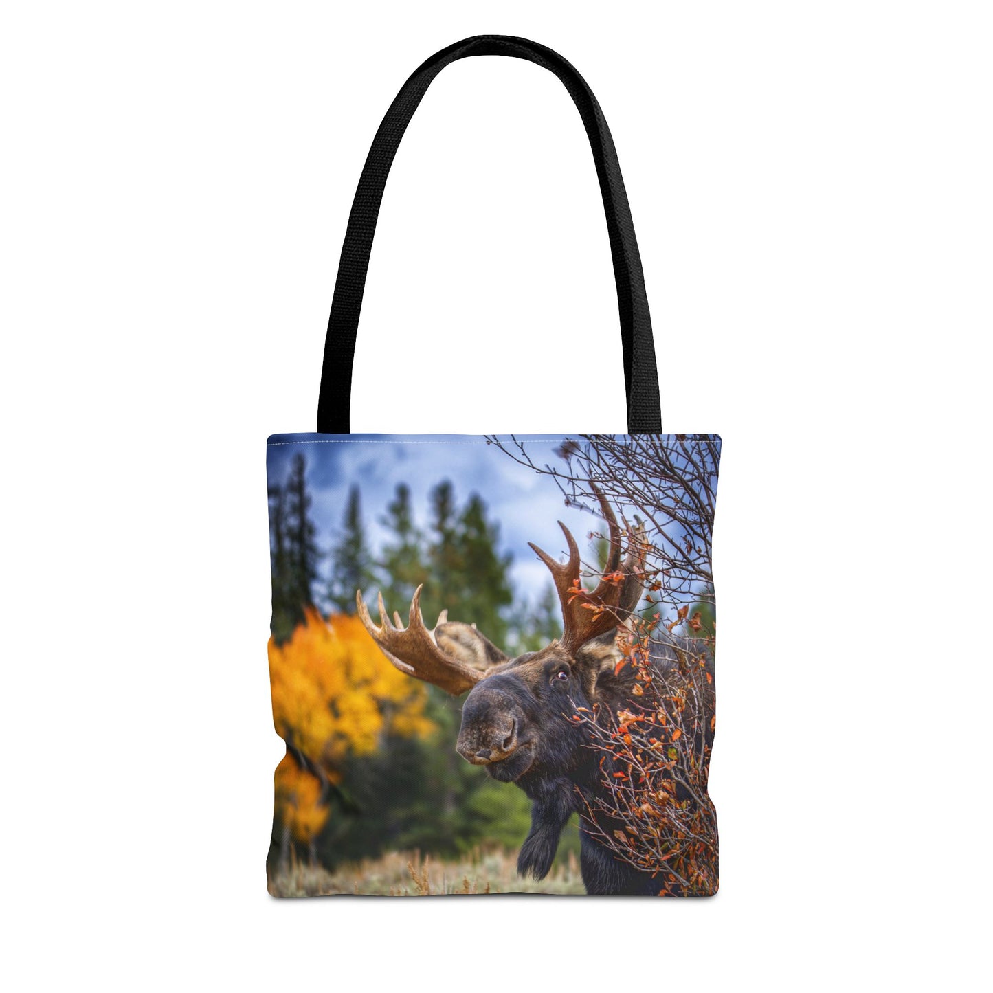 "PEEK A MOOSE" Tote Bag