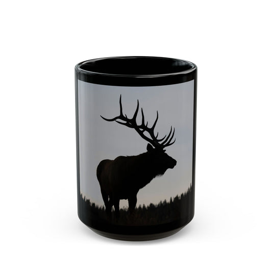 SILHOUETTE 15oz Black Mug