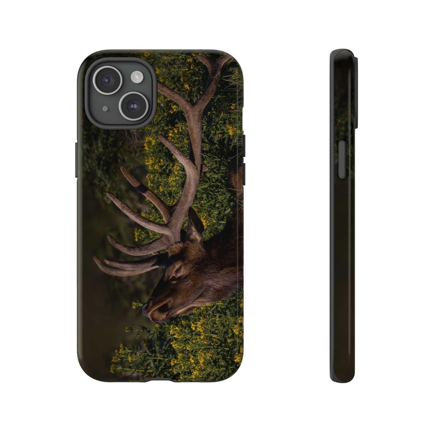 "WILDFLOWER SUNBATH" Bull Elk Smart Phone Tough Case