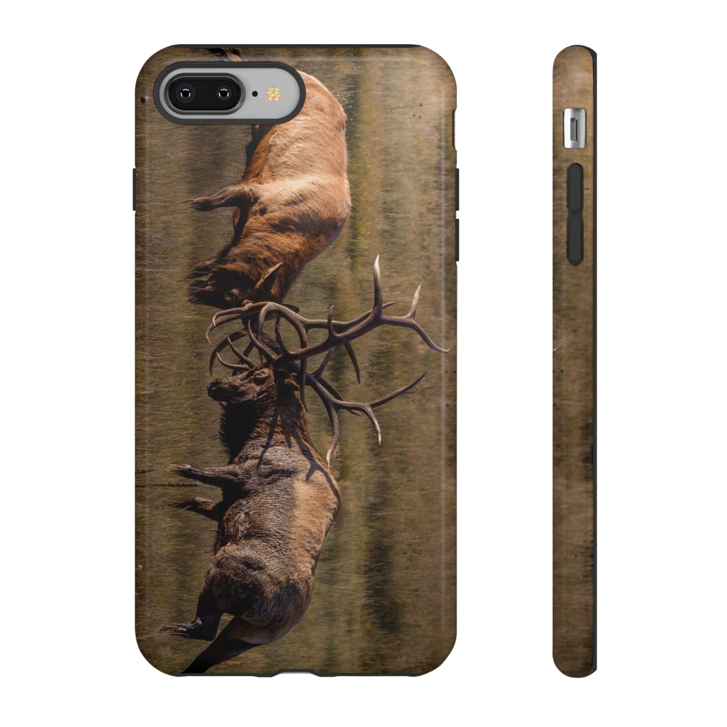 "LOCKED IN LIGHT" Bull Elk Smart Phone Tough Case