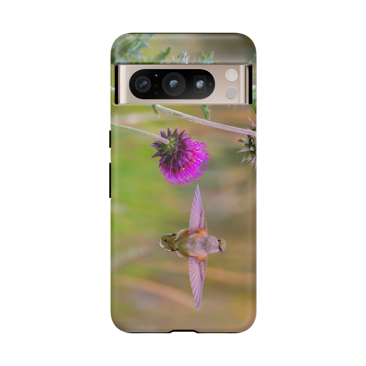 "THISTLE WINGS" Hummingbird Smart Phone Tough Case