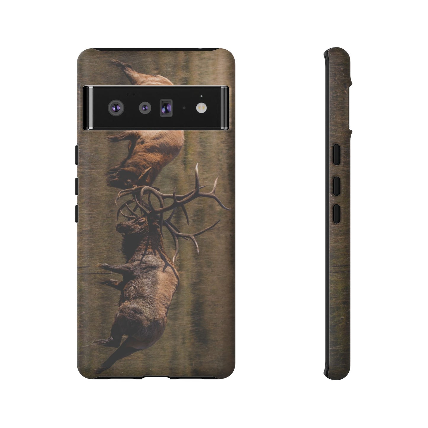 "LOCKED IN LIGHT" Bull Elk Smart Phone Tough Case