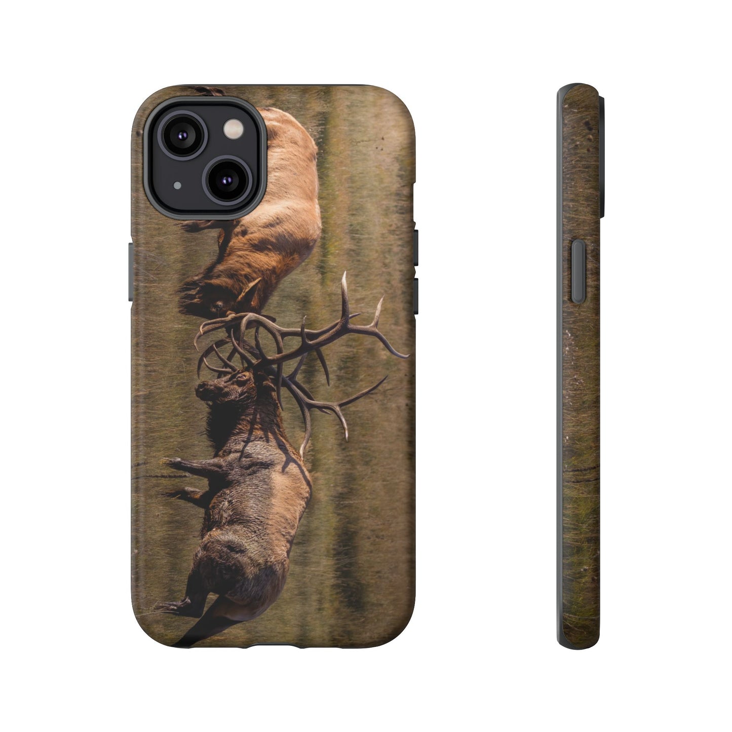 "LOCKED IN LIGHT" Bull Elk Smart Phone Tough Case