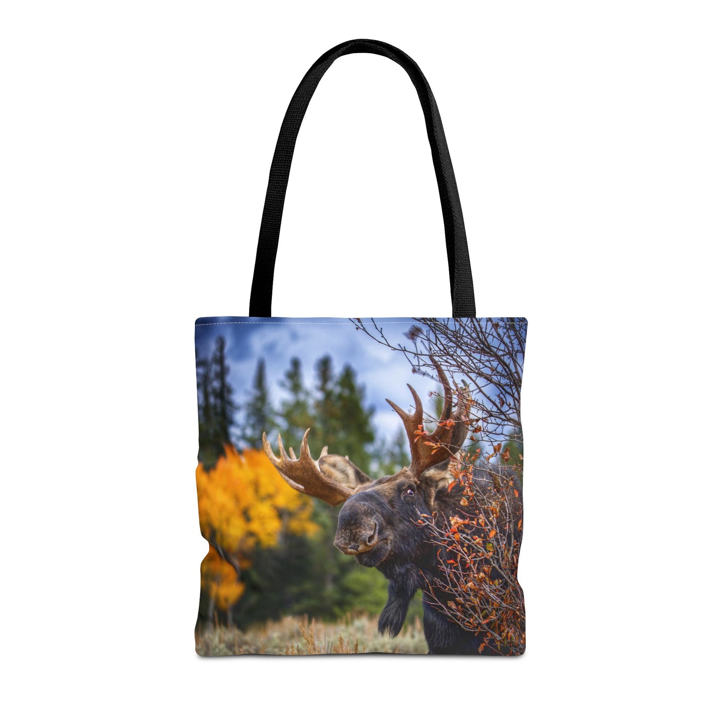 "PEEK A MOOSE" Tote Bag