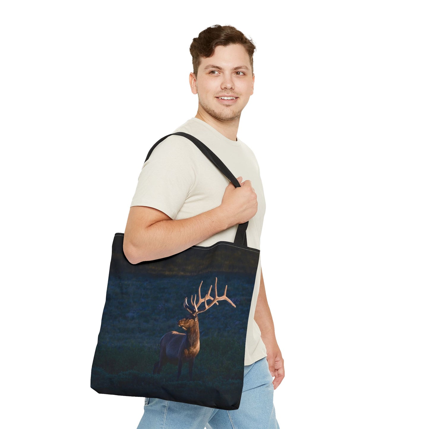 "LIGHT BEAM" Tote Bag