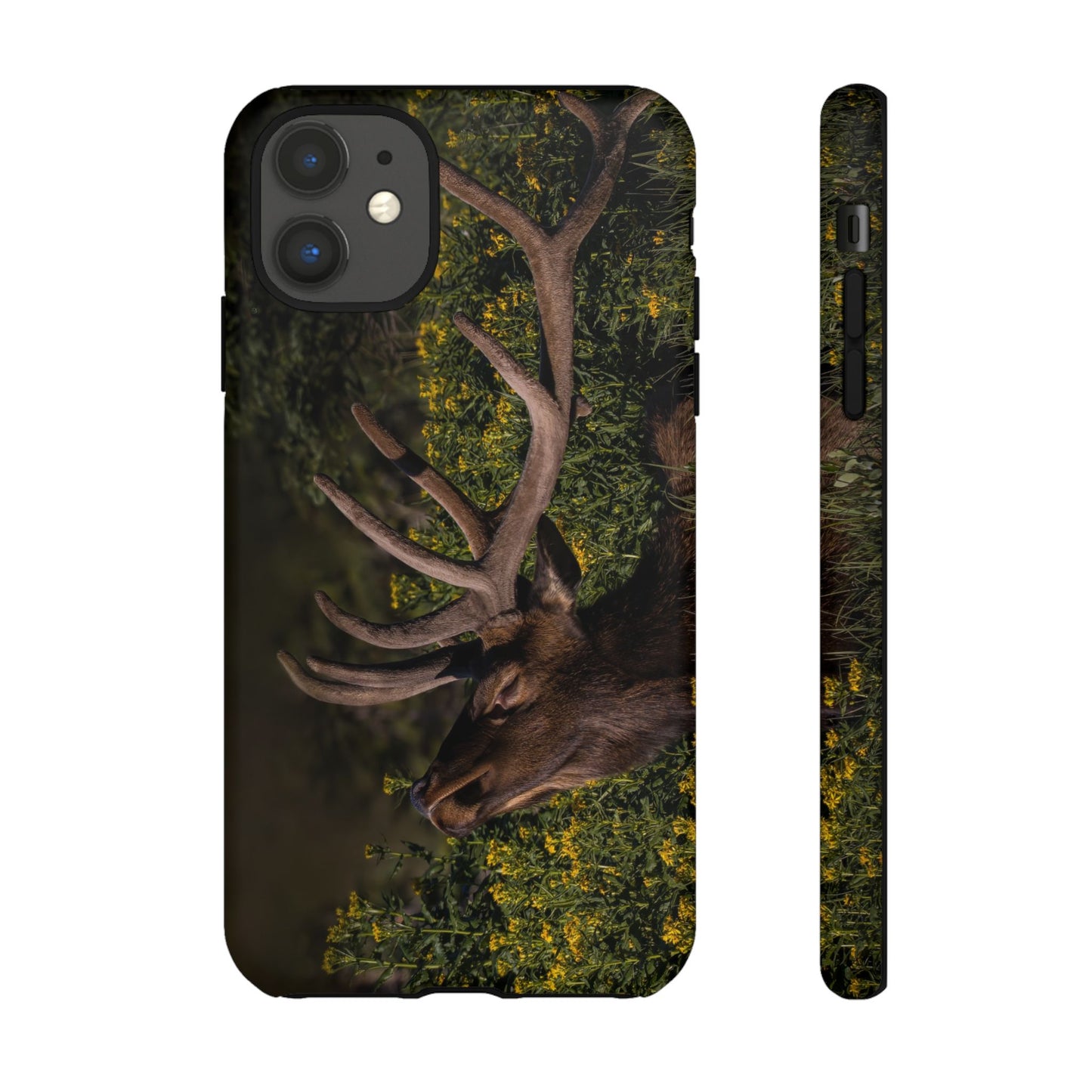 "WILDFLOWER SUNBATH" Bull Elk Smart Phone Tough Case