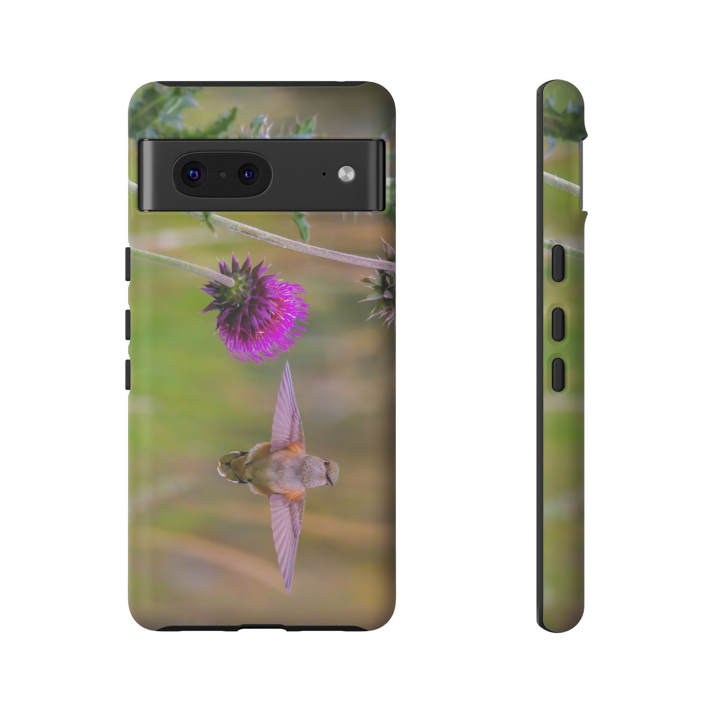 "THISTLE WINGS" Hummingbird Smart Phone Tough Case