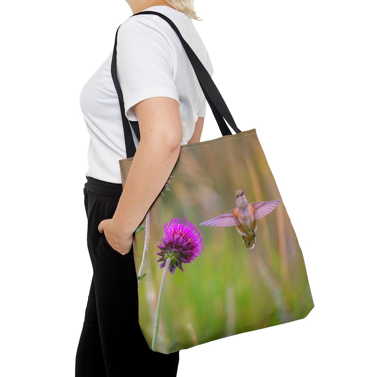 "THISTLE WINGS" Tote Bag