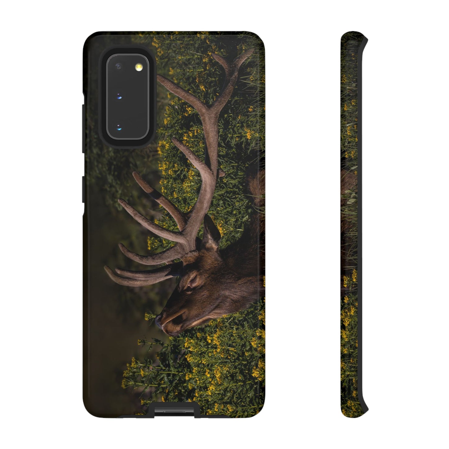 "WILDFLOWER SUNBATH" Bull Elk Smart Phone Tough Case