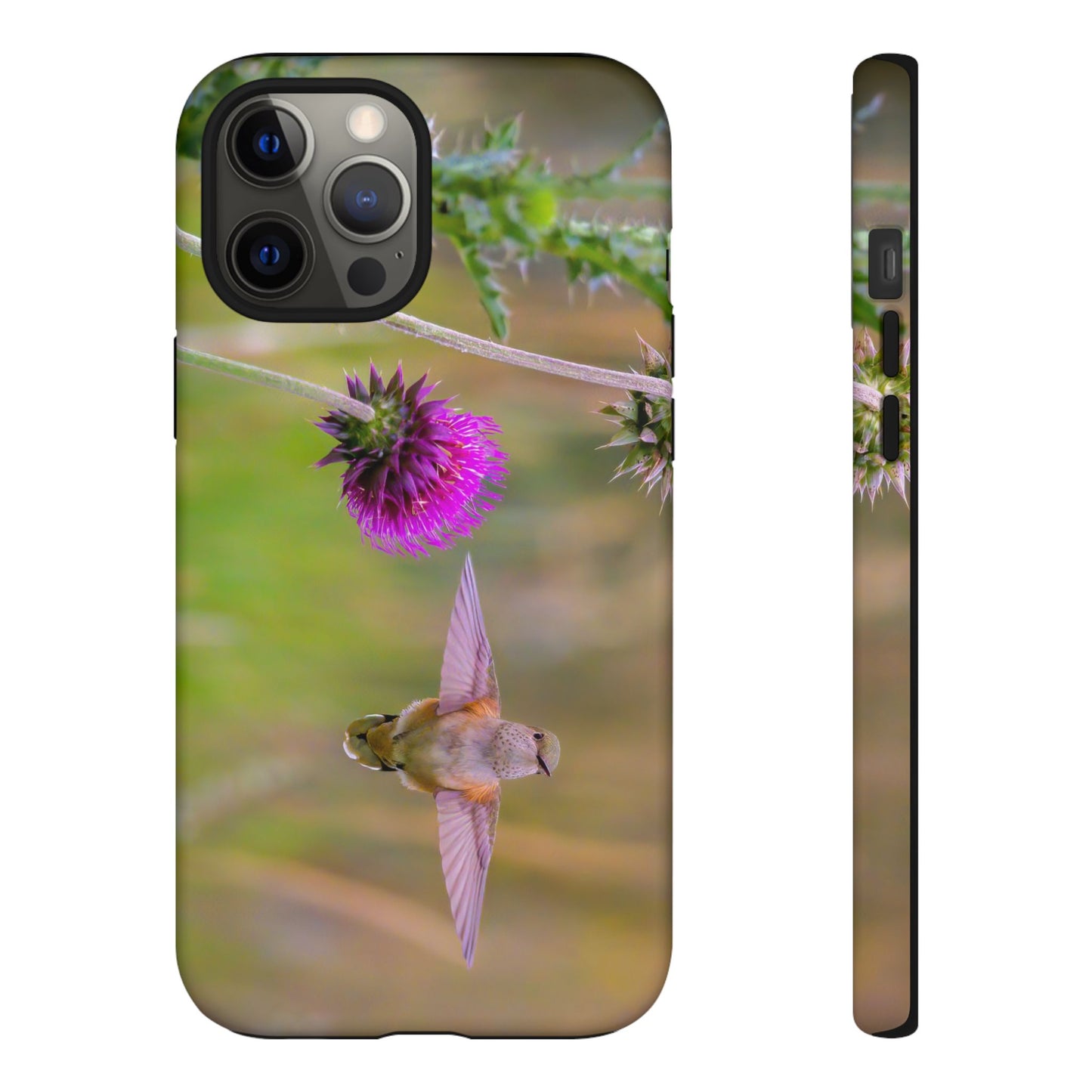 "THISTLE WINGS" Hummingbird Smart Phone Tough Case