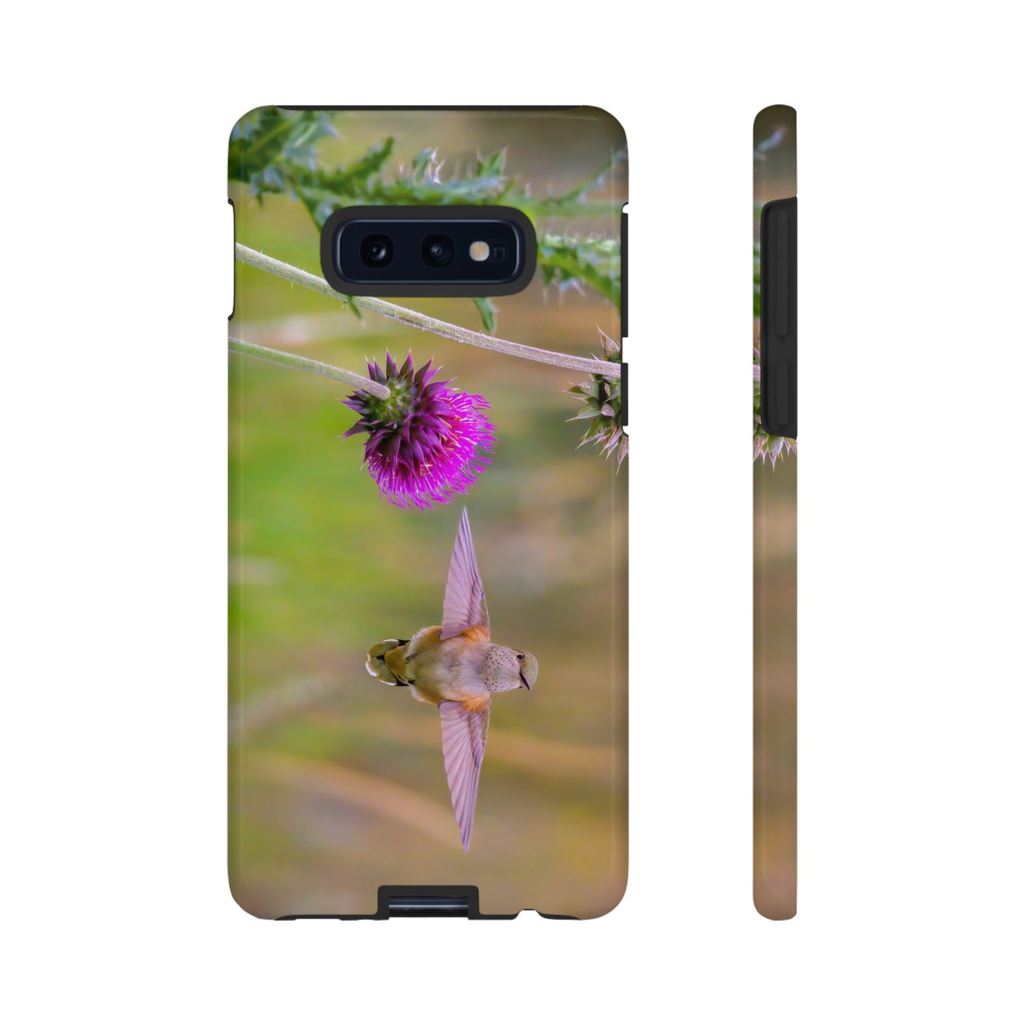 "THISTLE WINGS" Hummingbird Smart Phone Tough Case