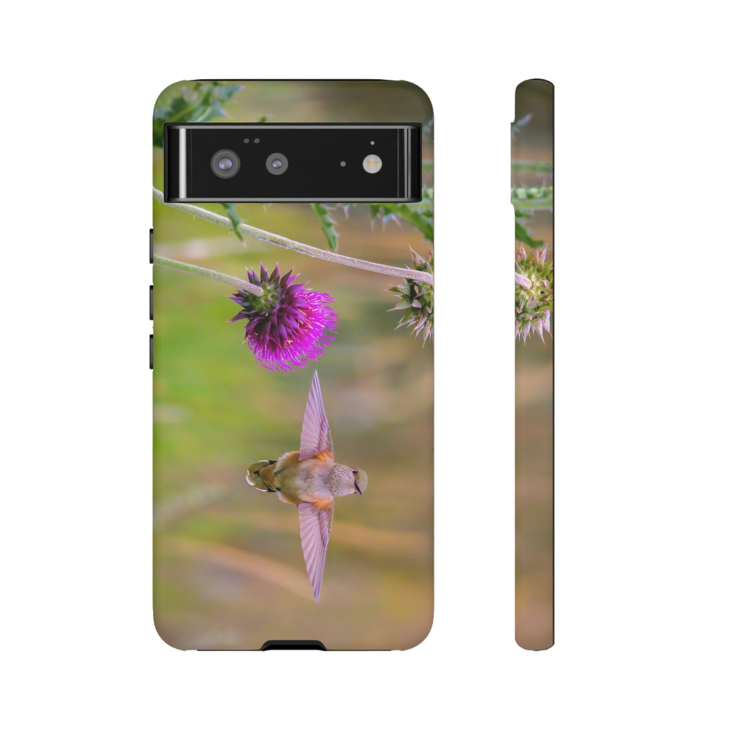 "THISTLE WINGS" Hummingbird Smart Phone Tough Case