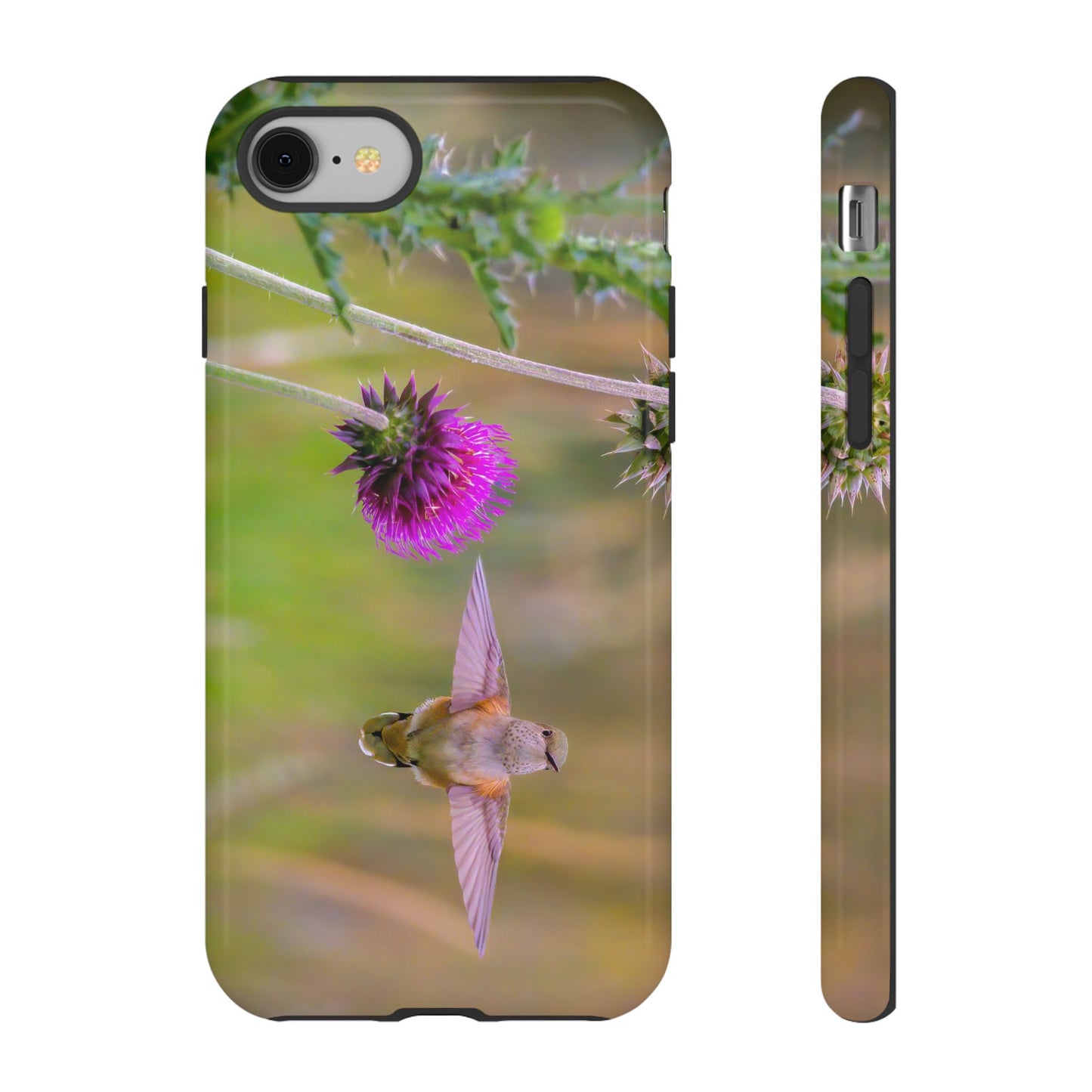 "THISTLE WINGS" Hummingbird Smart Phone Tough Case