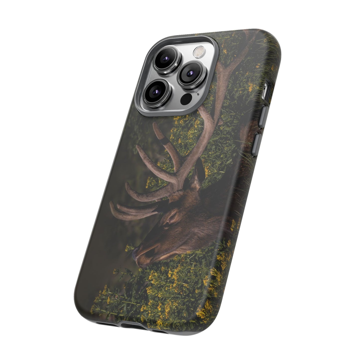 "WILDFLOWER SUNBATH" Bull Elk Smart Phone Tough Case