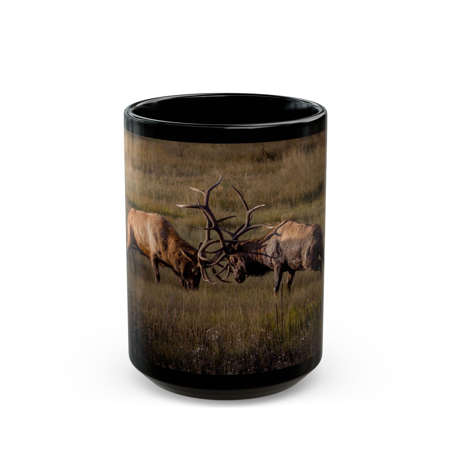 LOCKED IN LIGHT 15oz Black Mug