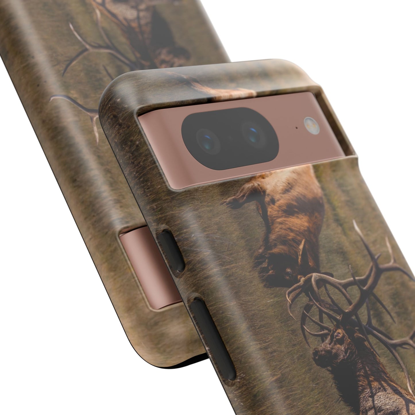 "LOCKED IN LIGHT" Bull Elk Smart Phone Tough Case