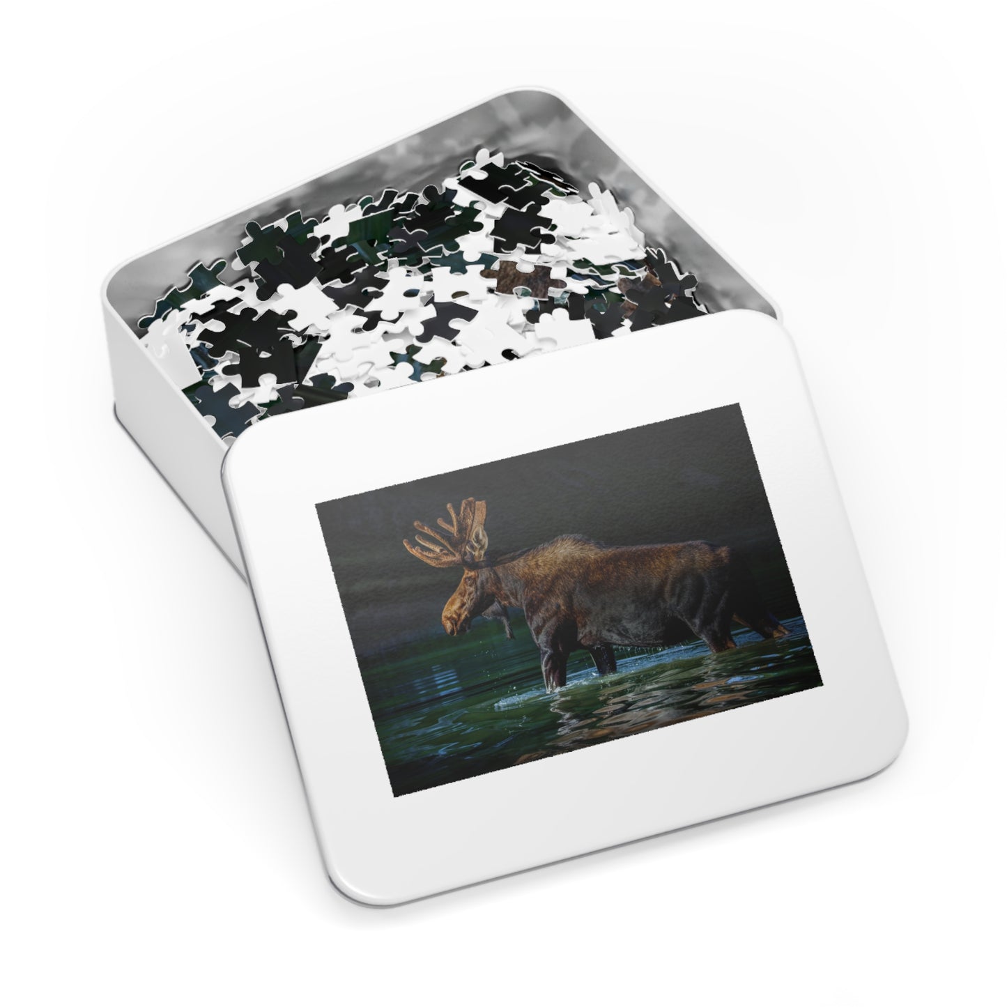 "SPOTLIGHT" BULL MOOSE - PUZZLE