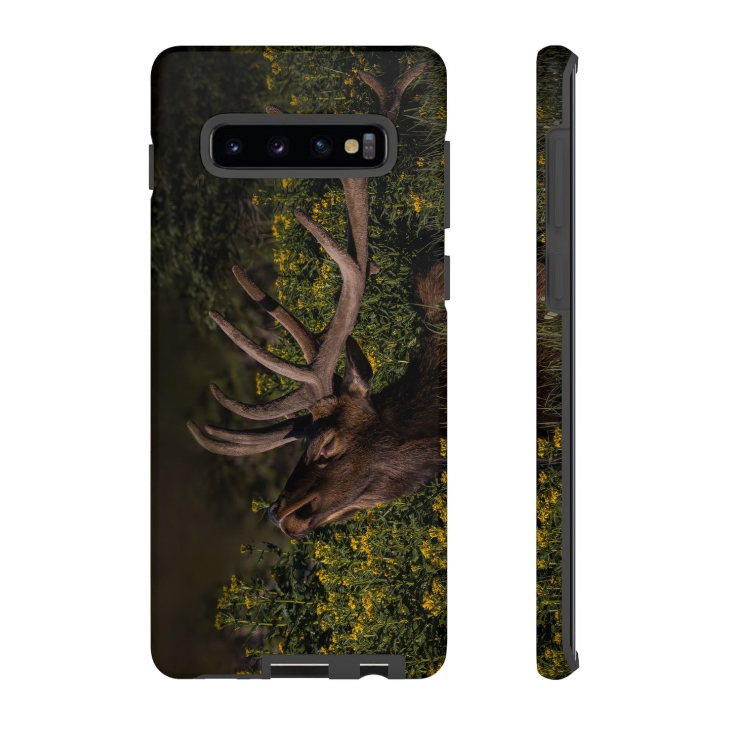 "WILDFLOWER SUNBATH" Bull Elk Smart Phone Tough Case