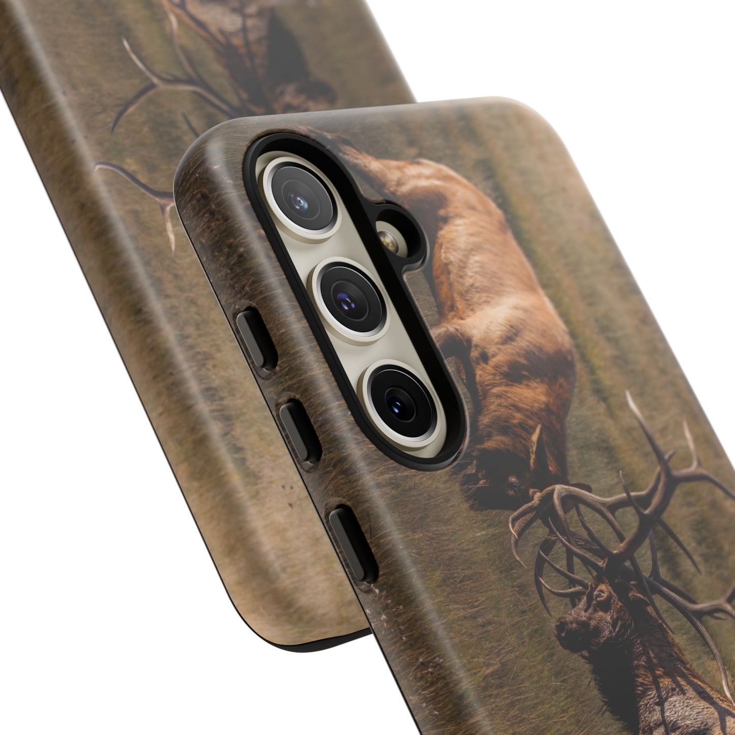 "LOCKED IN LIGHT" Bull Elk Smart Phone Tough Case