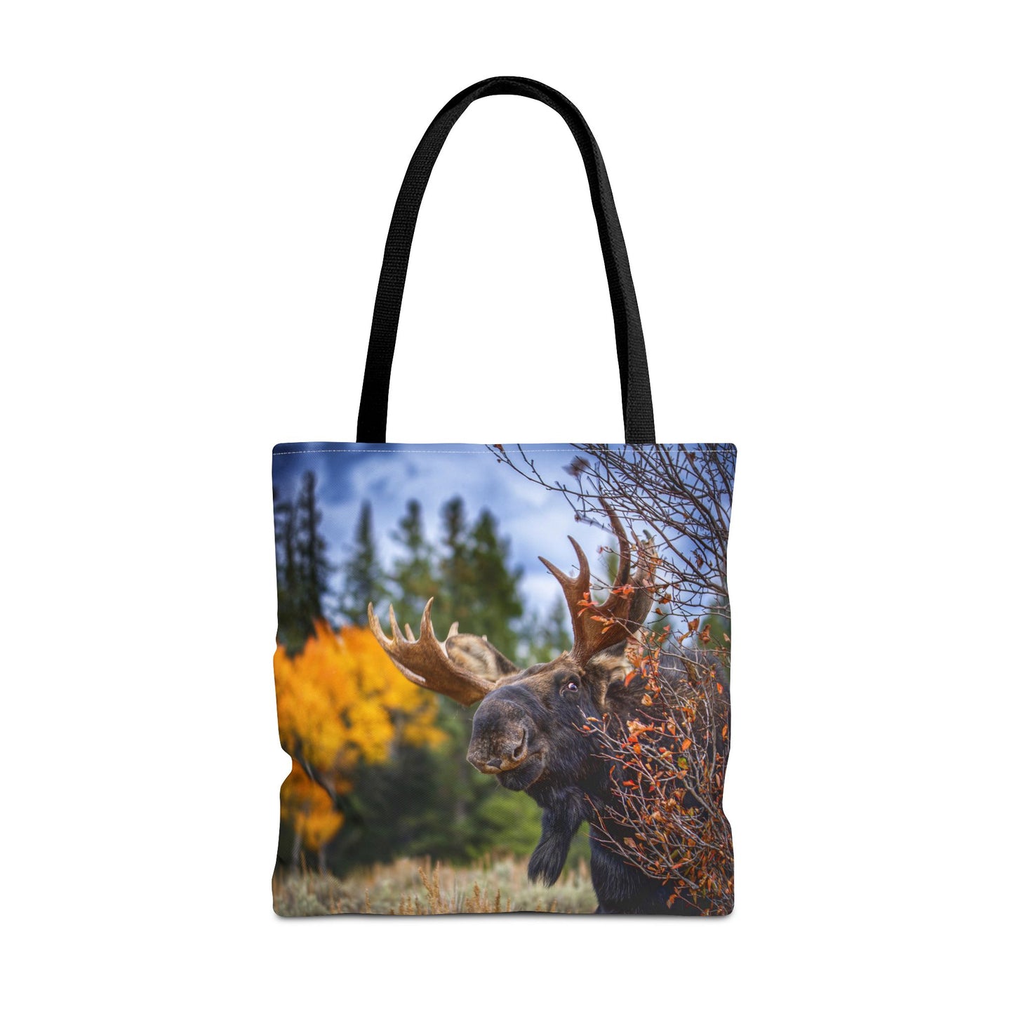 "PEEK A MOOSE" Tote Bag