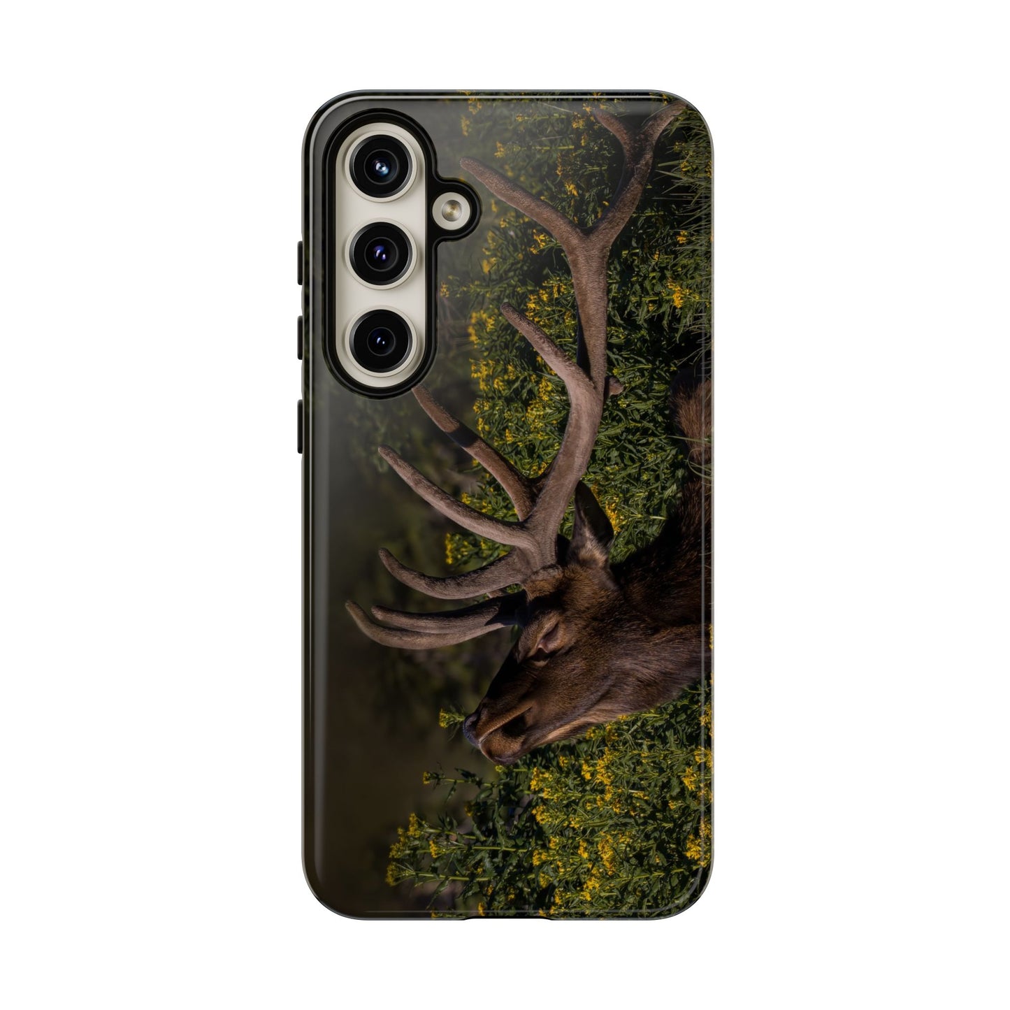 "WILDFLOWER SUNBATH" Bull Elk Smart Phone Tough Case