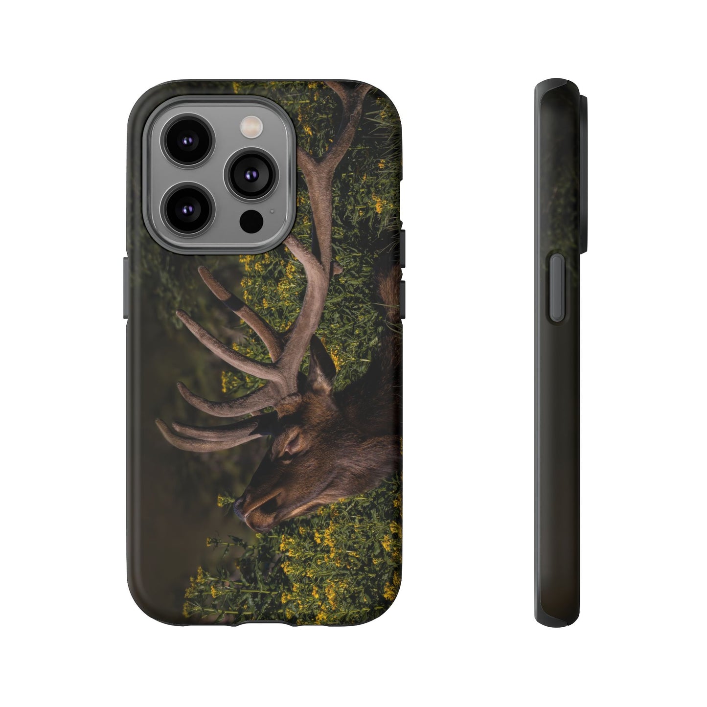 "WILDFLOWER SUNBATH" Bull Elk Smart Phone Tough Case