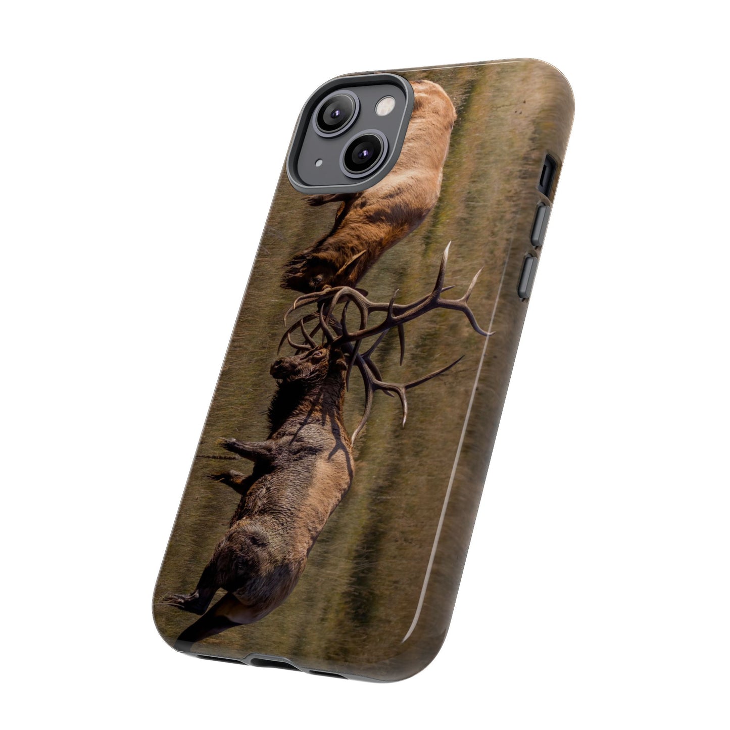 "LOCKED IN LIGHT" Bull Elk Smart Phone Tough Case