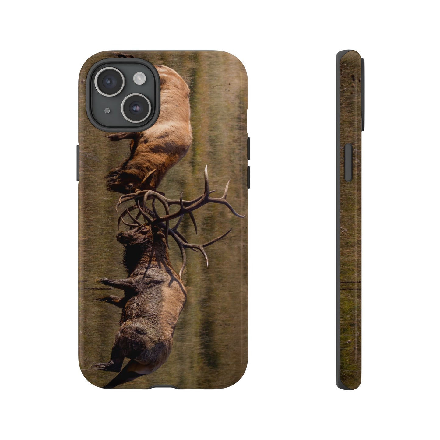 "LOCKED IN LIGHT" Bull Elk Smart Phone Tough Case