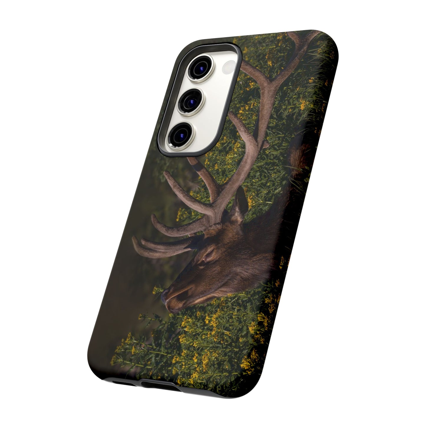 "WILDFLOWER SUNBATH" Bull Elk Smart Phone Tough Case