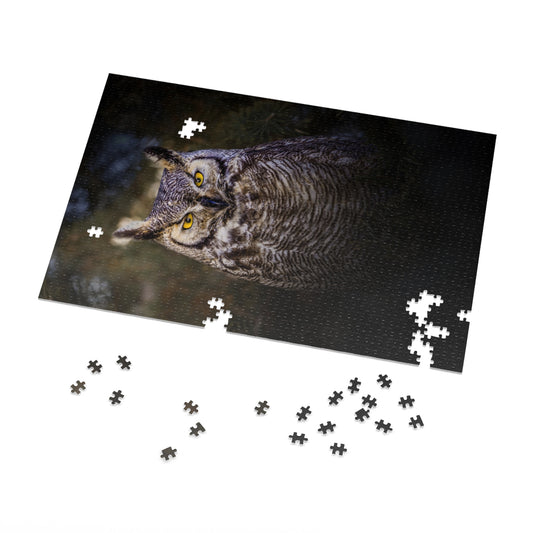 "OLD SOUL" GREAT HORNED OWL - PUZZLE