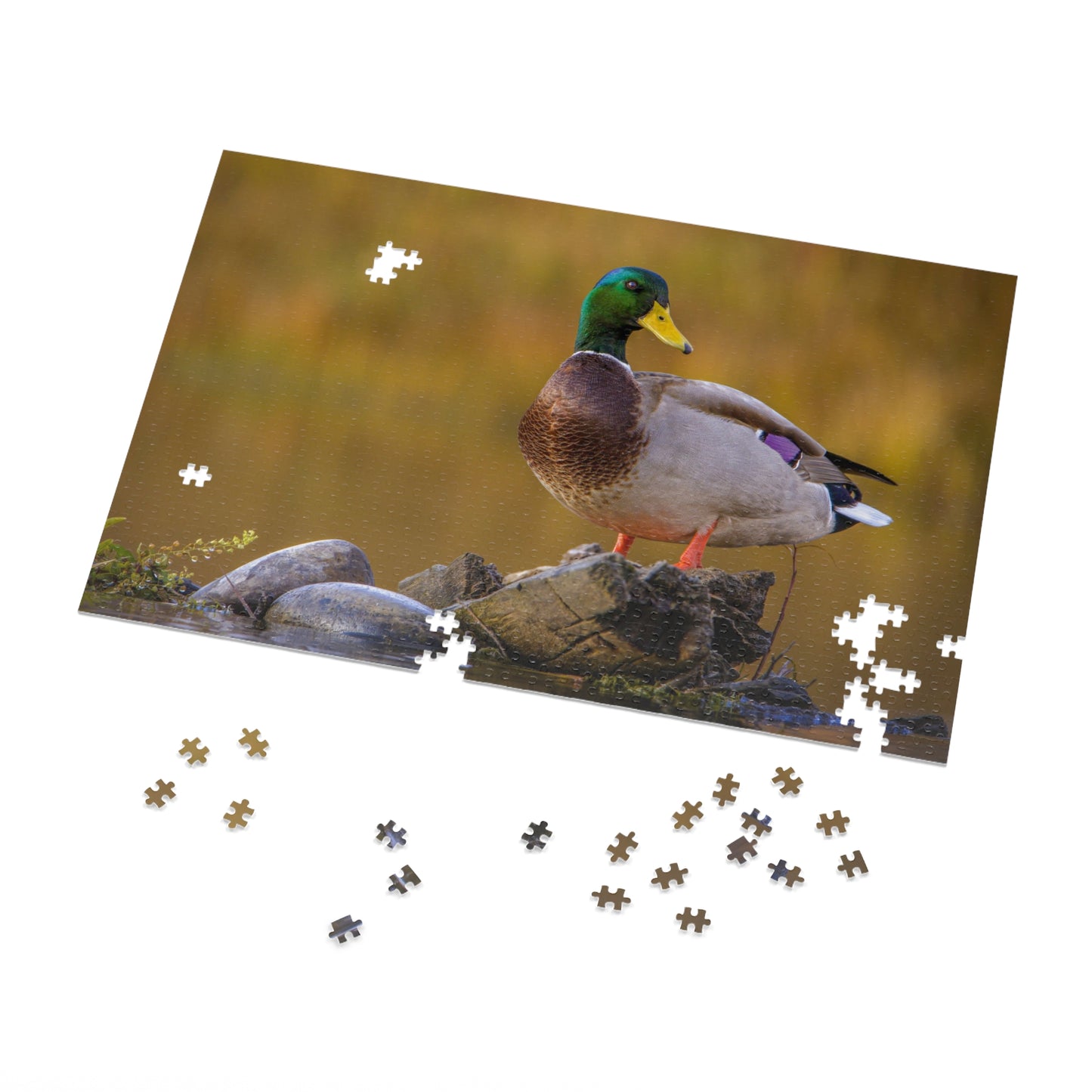 "SNAKE RIVER DRAKE" MALLARD DUCK - PUZZLE