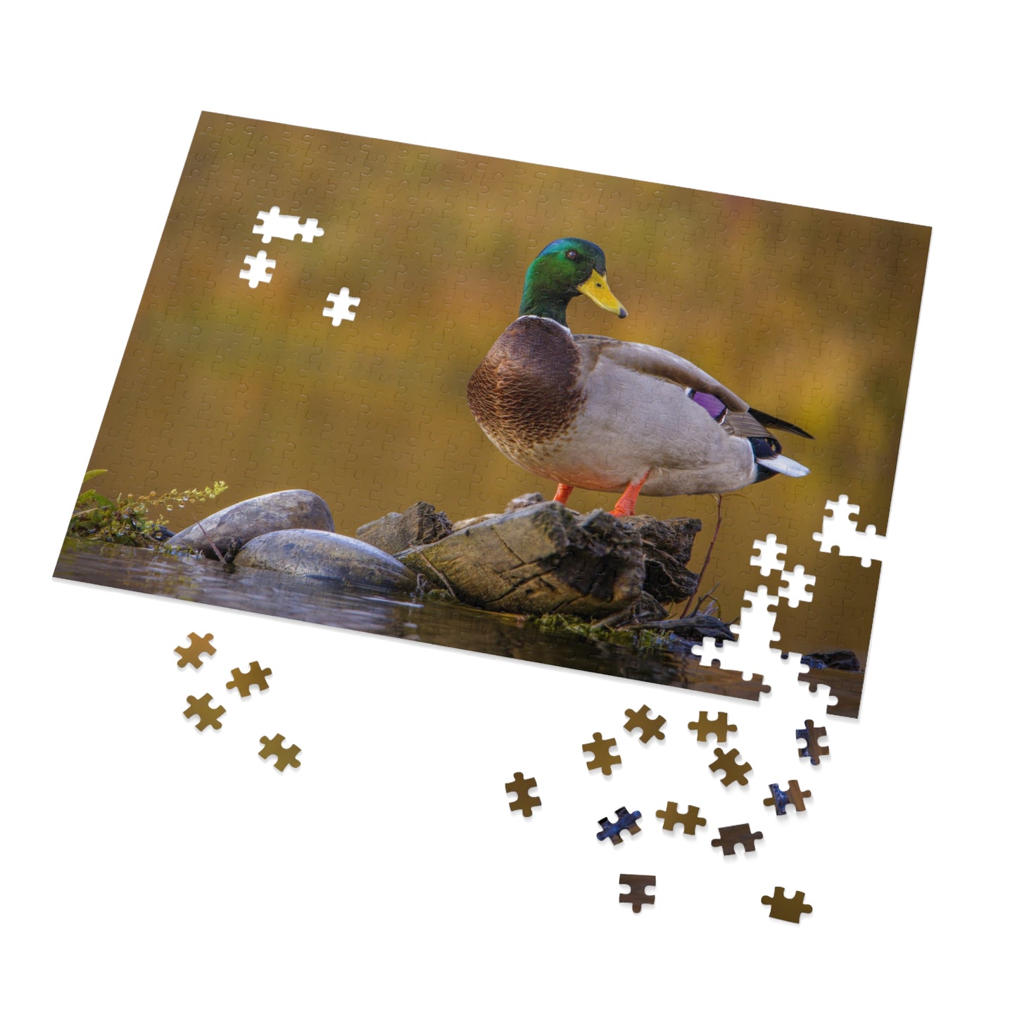 "SNAKE RIVER DRAKE" MALLARD DUCK - PUZZLE