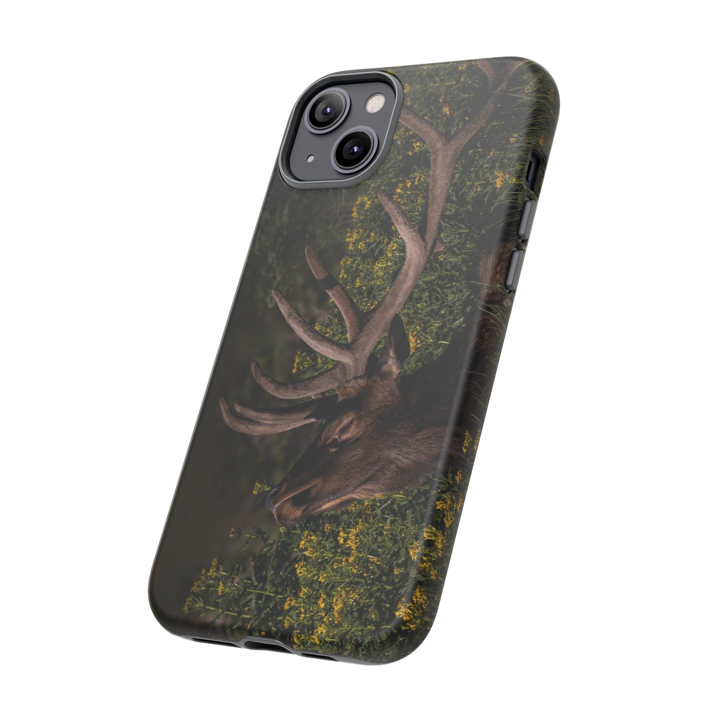 "WILDFLOWER SUNBATH" Bull Elk Smart Phone Tough Case