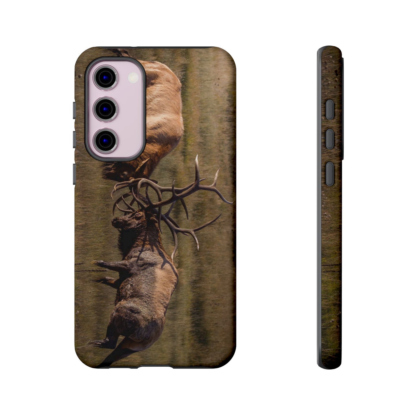 "LOCKED IN LIGHT" Bull Elk Smart Phone Tough Case