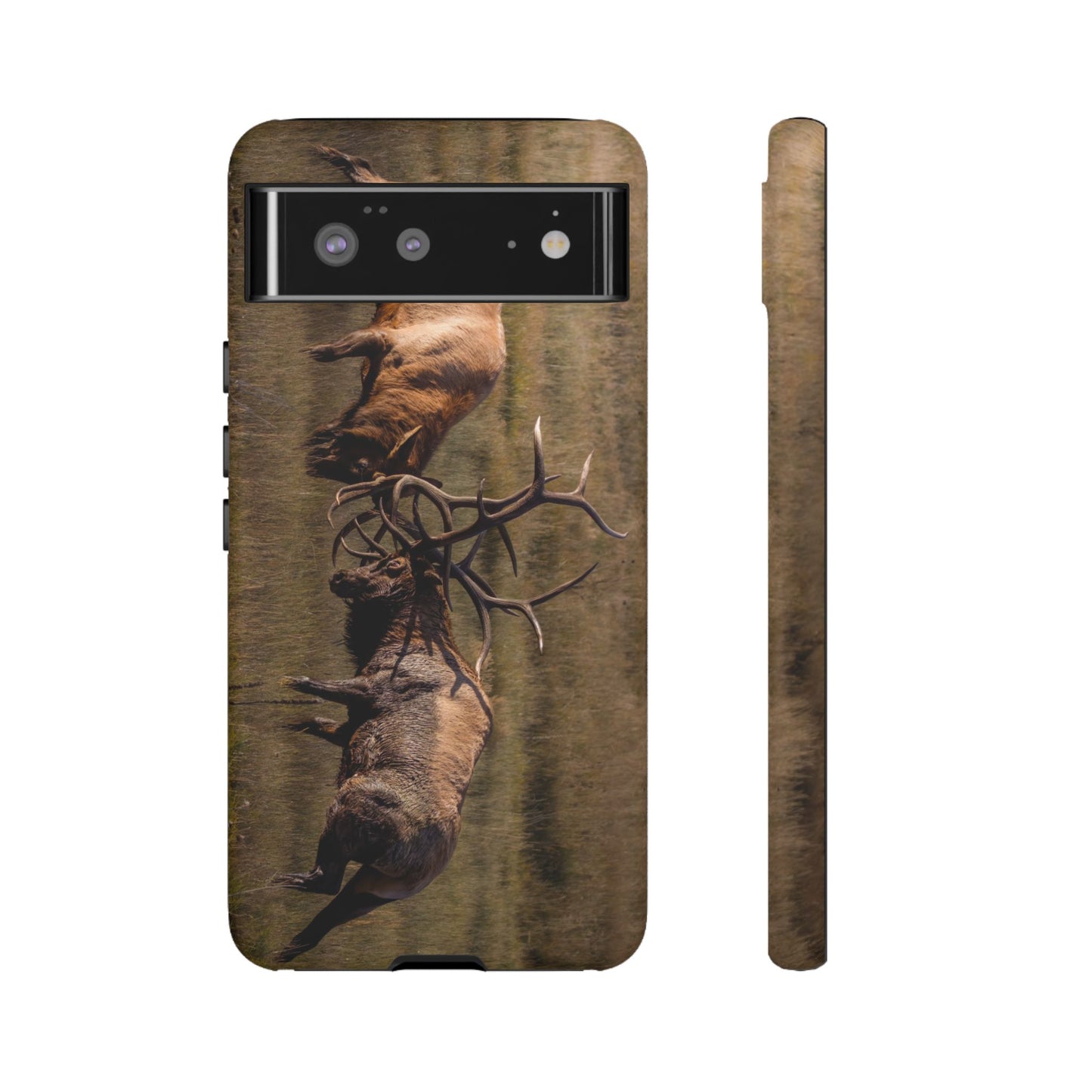 "LOCKED IN LIGHT" Bull Elk Smart Phone Tough Case