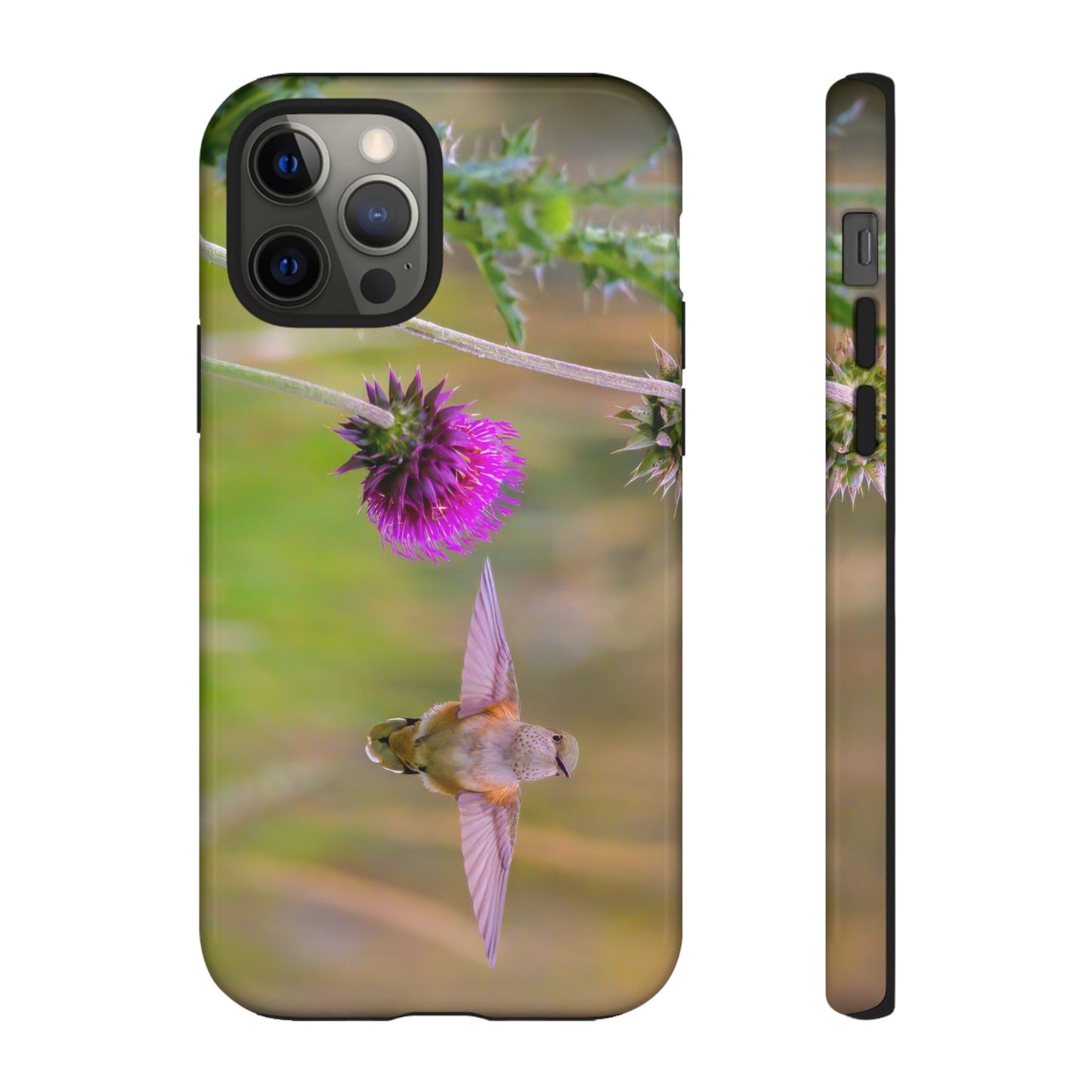 "THISTLE WINGS" Hummingbird Smart Phone Tough Case