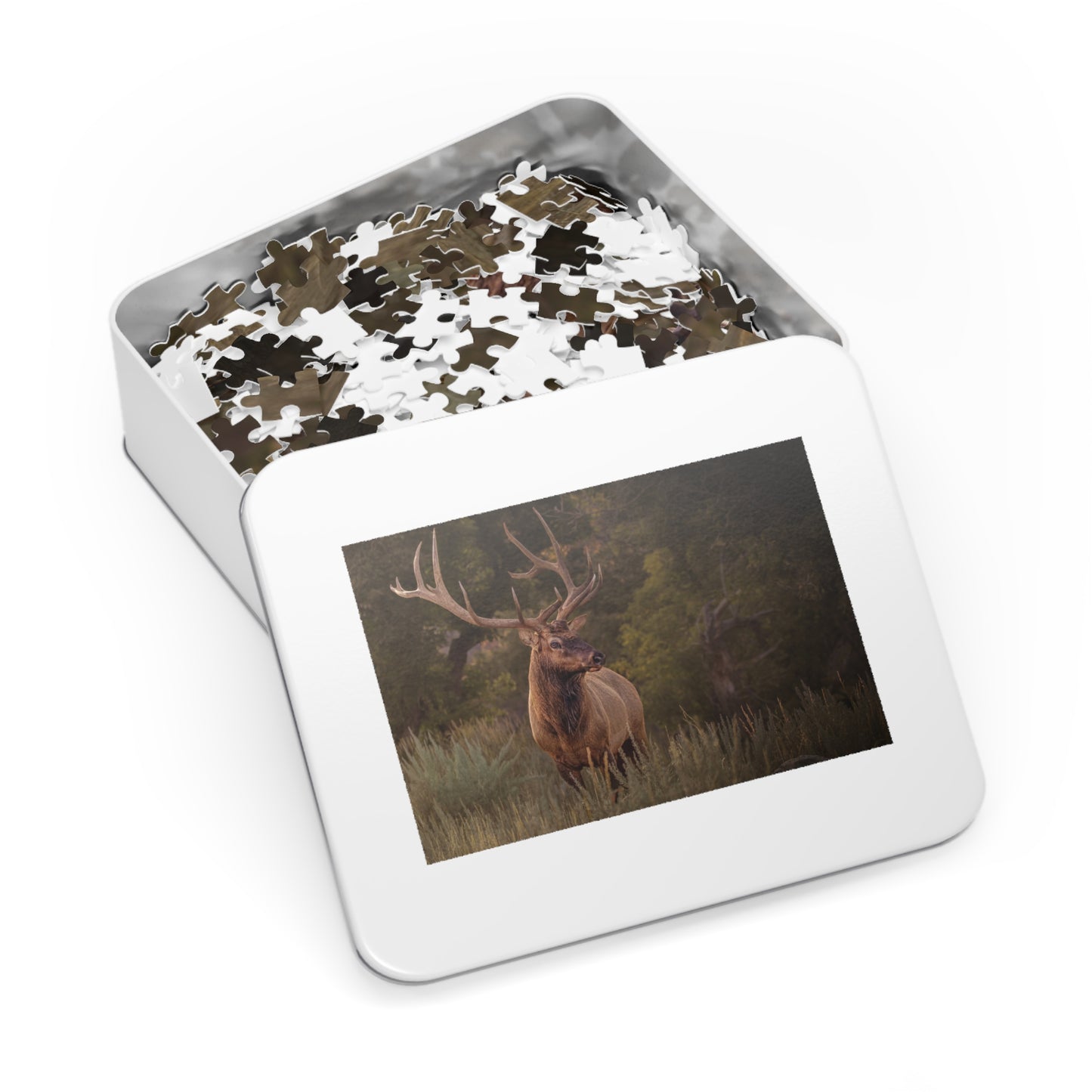 "BRANCHED" BULL ELK - PUZZLE