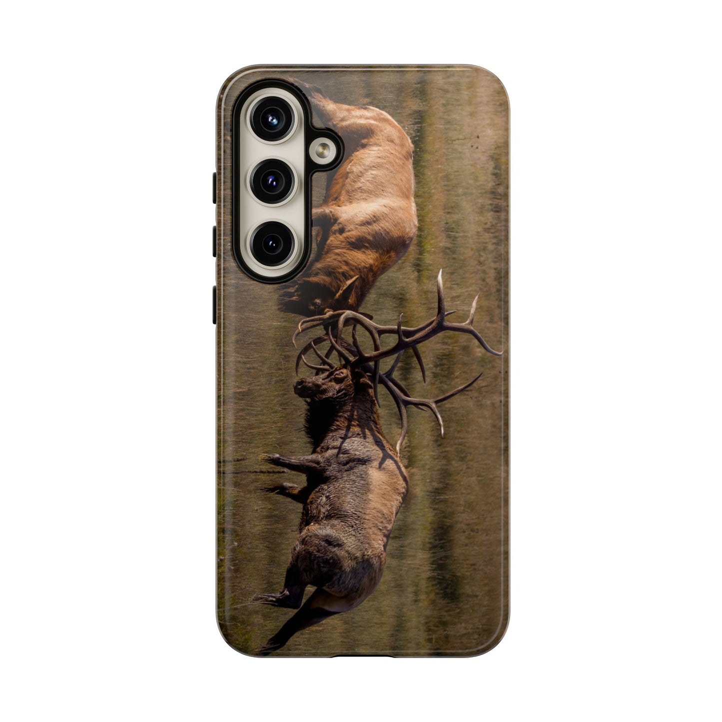 "LOCKED IN LIGHT" Bull Elk Smart Phone Tough Case