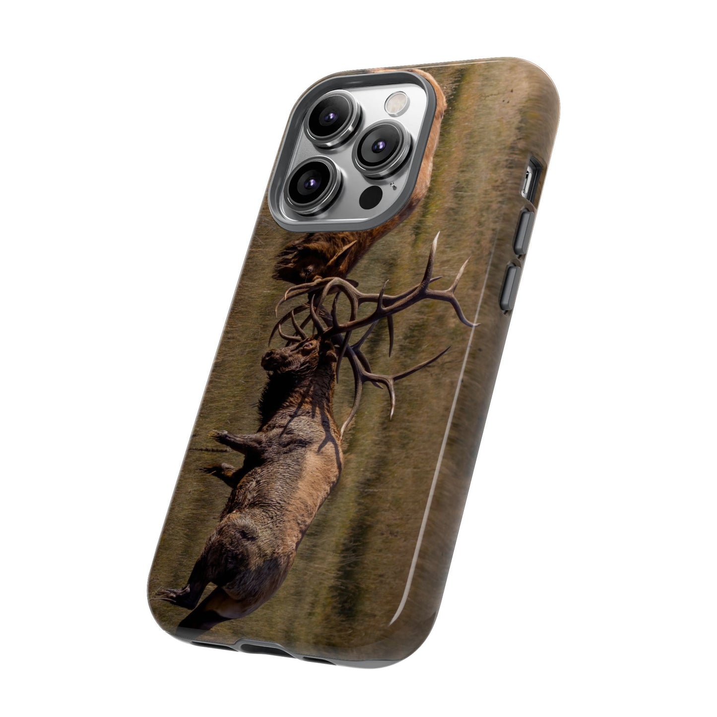 "LOCKED IN LIGHT" Bull Elk Smart Phone Tough Case