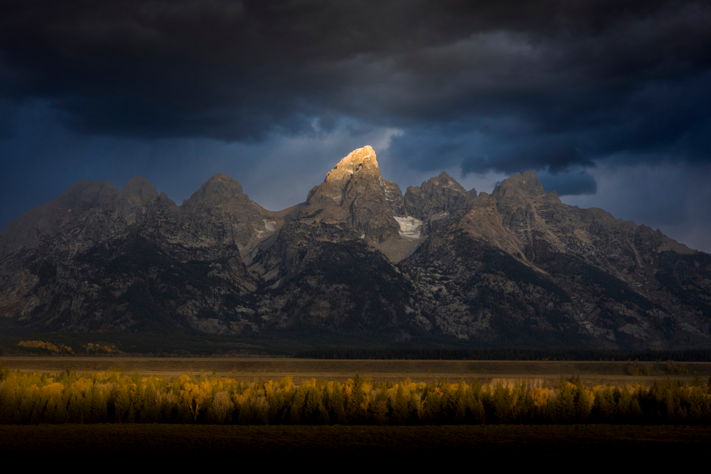 "GRAND LIGHT"  GRAND TETONS - PRINT